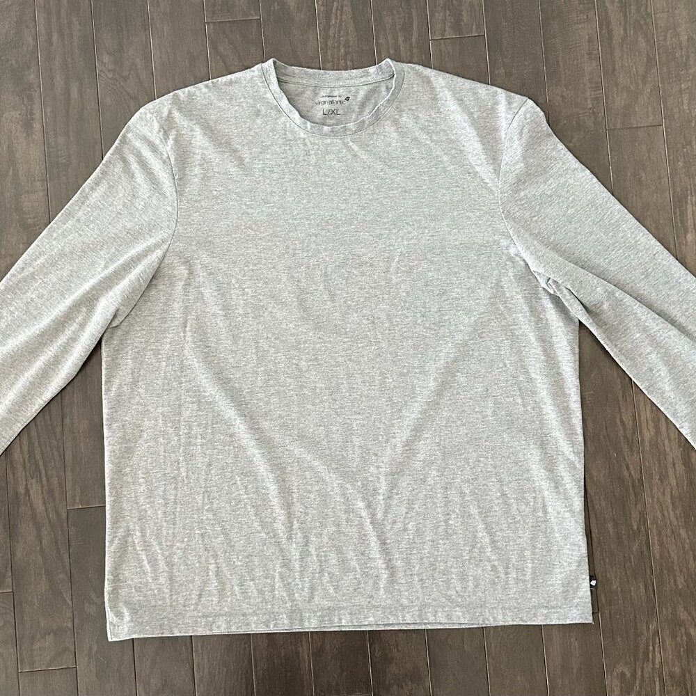 Grey L/XL Virgin Atlantic Long Sleeve Tee Shirt / Loungewear - Picture 8 of 10